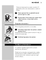 Предварительный просмотр 33 страницы Philips HQ9140 User Manual