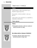 Предварительный просмотр 70 страницы Philips HQ9140 User Manual