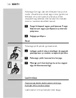 Предварительный просмотр 130 страницы Philips HQ9140 User Manual