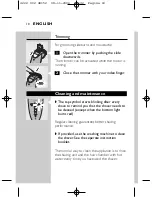 Preview for 8 page of Philips HQ9160 User Manual