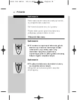 Preview for 18 page of Philips HQ9160 User Manual