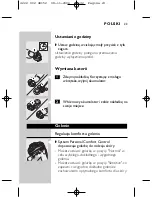 Preview for 21 page of Philips HQ9160 User Manual