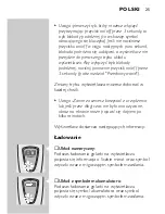 Предварительный просмотр 23 страницы Philips HQ9170 User Manual