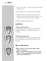 Предварительный просмотр 84 страницы Philips HQ9170 User Manual