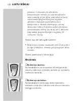 Предварительный просмотр 120 страницы Philips HQ9170 User Manual