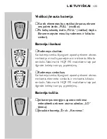 Предварительный просмотр 121 страницы Philips HQ9170 User Manual