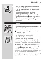 Preview for 3 page of Philips HQ9190CC/20 User Manual