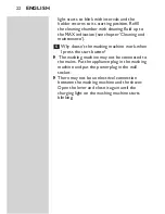 Preview for 20 page of Philips HQ9190CC2 User Manual