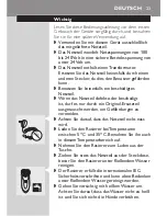 Preview for 21 page of Philips HQ9190CC2 User Manual