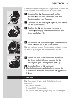 Preview for 37 page of Philips HQ9190CC2 User Manual