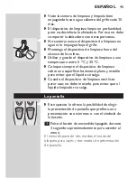 Preview for 43 page of Philips HQ9190CC2 User Manual