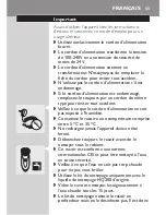 Preview for 63 page of Philips HQ9190CC2 User Manual