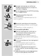 Preview for 111 page of Philips HQ9190CC2 User Manual