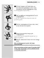 Preview for 113 page of Philips HQ9190CC2 User Manual