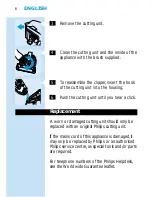 Preview for 4 page of Philips HQC442 User Manual