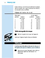 Preview for 10 page of Philips HQC442 User Manual