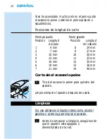 Preview for 18 page of Philips HQC442 User Manual