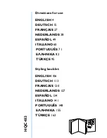 Preview for 1 page of Philips HQC483 Directions For Use Manual