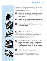 Preview for 23 page of Philips HQC483 Directions For Use Manual