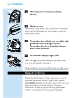 Preview for 102 page of Philips HQC483 Directions For Use Manual