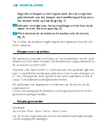 Preview for 126 page of Philips HQC483 Directions For Use Manual