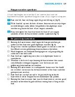 Preview for 127 page of Philips HQC483 Directions For Use Manual