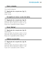 Preview for 151 page of Philips HQC483 Directions For Use Manual