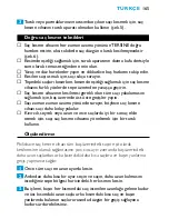 Preview for 163 page of Philips HQC483 Directions For Use Manual