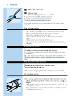 Preview for 58 page of Philips HQC684 Directions For Use Manual