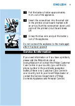 Preview for 7 page of Philips HQT562 Manual