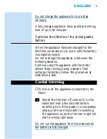 Preview for 3 page of Philips HQT784 User Manual