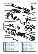 Preview for 3 page of Philips HQT788 Service Manual