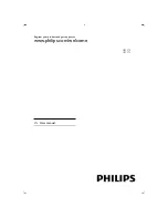 Preview for 1 page of Philips HR 1572 User Manual