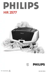 Philips HR 2577 User Manual preview