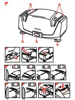 Предварительный просмотр 2 страницы Philips HR 2577 User Manual