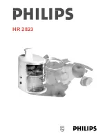 Philips HR 2823 Operating Instructions Manual предпросмотр