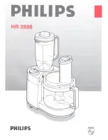 Philips HR 2898 User Manual preview