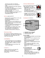 Preview for 40 page of Philips HR 3610 Operating Instructions Manual