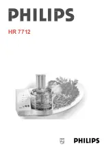 Preview for 1 page of Philips HR 7712 Operating Instructions Manual