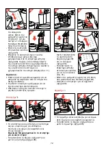 Предварительный просмотр 72 страницы Philips HR 7717 Operating Instructions Manual