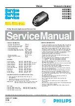 Предварительный просмотр 1 страницы Philips HR 8901 Service Manual