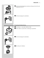 Предварительный просмотр 11 страницы Philips HR1050 Manual