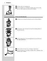 Предварительный просмотр 20 страницы Philips HR1050 Manual