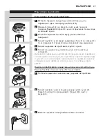 Предварительный просмотр 29 страницы Philips HR1050 Manual