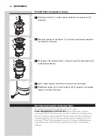 Предварительный просмотр 134 страницы Philips HR1050 Manual