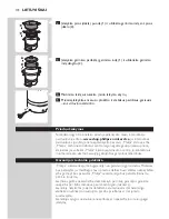 Предварительный просмотр 170 страницы Philips HR1050 Manual