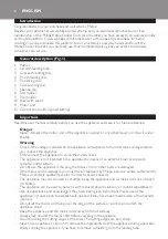 Preview for 6 page of Philips HR1055 User Manual