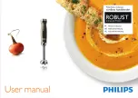 Preview for 1 page of Philips HR1300 User Manual