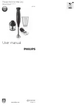 Philips HR1335 User Manual preview