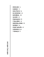 Предварительный просмотр 5 страницы Philips HR1341 User Manual